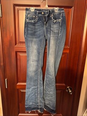 Dark Blue Women's Riding Jeans